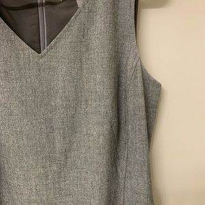 Gray work dress